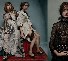 Christian Louboutin kolekcję „The Golden Age” na jesień i zimę 2016/17