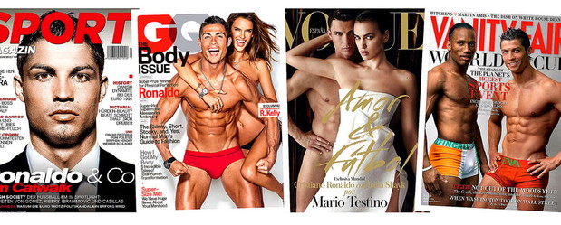 Cristiano Ronaldo, okładki