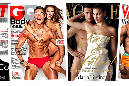 Cristiano Ronaldo, okładki
