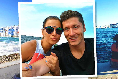 Anna i Robert Lewandowscy