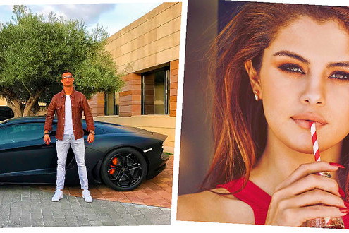 Cristiano Ronaldo i Selena Gomez Instagram