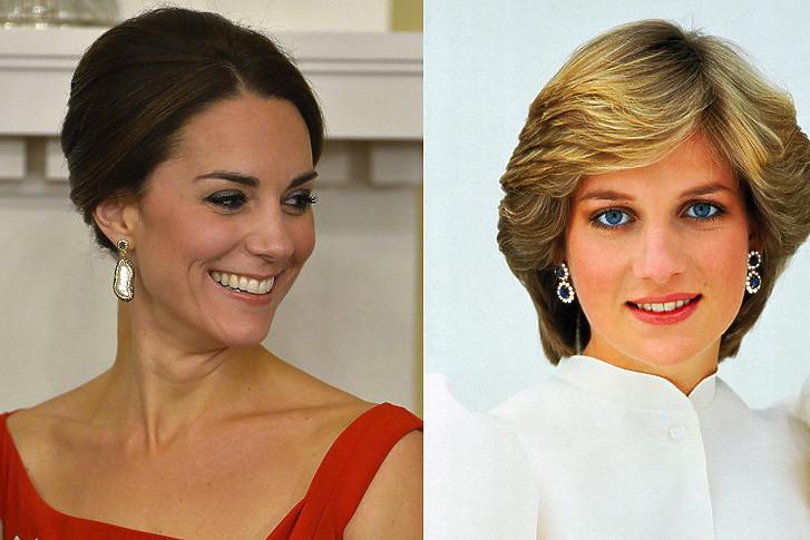 Księżna Kate, Księżna Diana