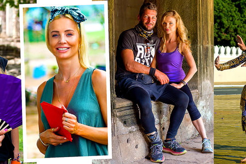 Azja Express, Agnieszka Włodarczyk, Agnieszka Woźniak-Starak, Leszek Stanek, Iza Miko, Michał Żurawski