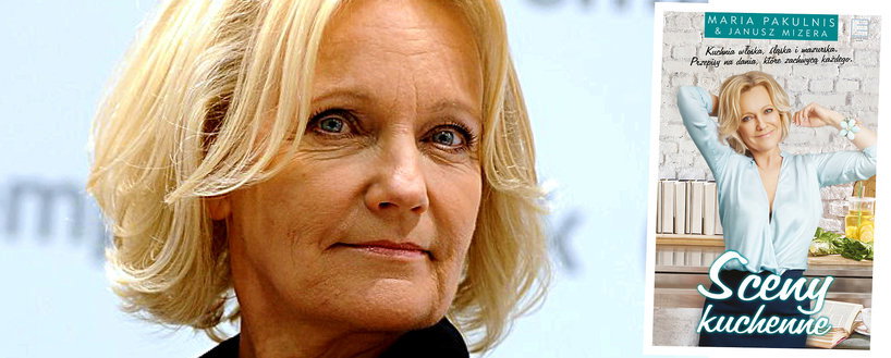 Maria Pakulnis, książką Sceny kuchenne
