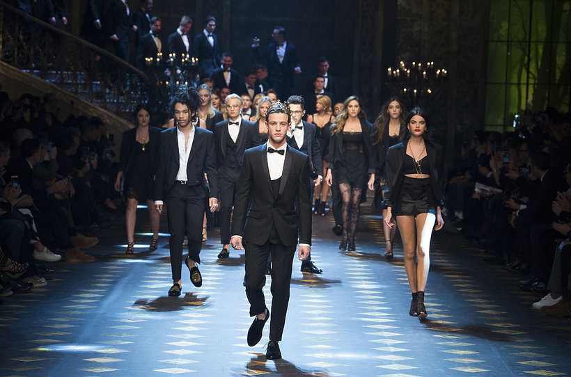Pokaz Dolce&Gabbana męskiej kolekcji na jesień 2017