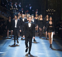 Pokaz Dolce&Gabbana męskiej kolekcji na jesień 2017