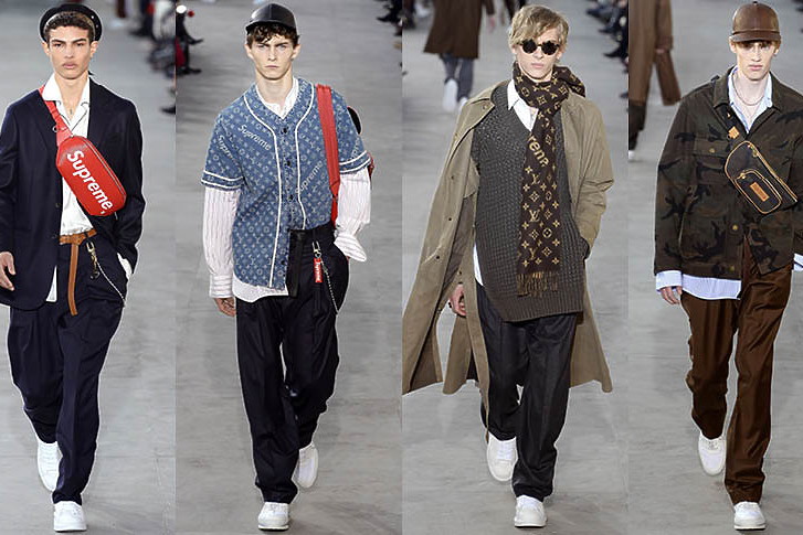 kolekcja męska Luis Vuitton x Supreme na jesień 2017