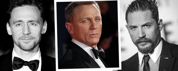 Tom Hardy, Daniel Craig, Tom Hiddlestone