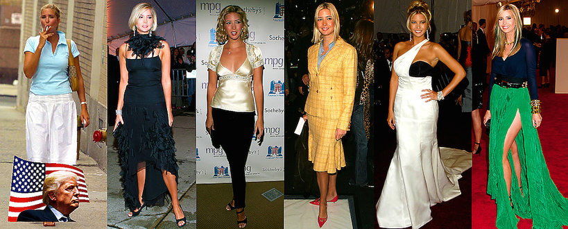 Ivanka Trump wpadki stylizacje