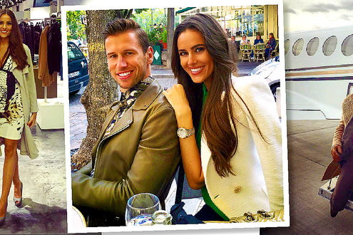 Grzegorz Krychowiak, Célia Jaunat, luksusowe życie Grzegorza Krychowiaka i Célii Jaunat