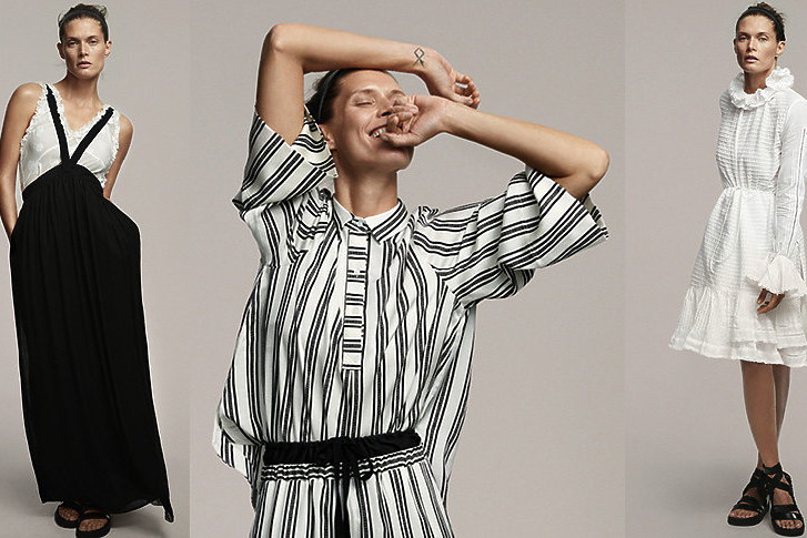 Małgosia Bela reklamuje kolekcję H&M Studio na wiosnę 2017