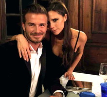 David i Victoria Beckhamowie