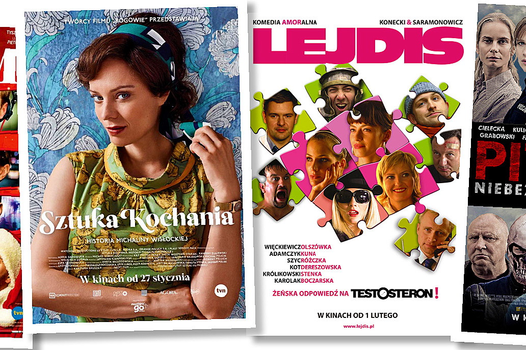 Sztuka Kochania, Listy do M., Lejdis, Pitbull. Niebezpieczne kobiety, Box Office Polska