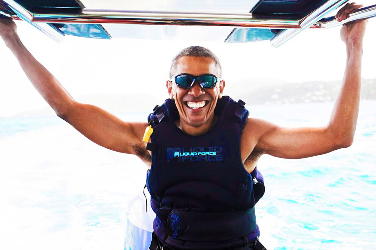 Barack Obama, wakacje, main topic