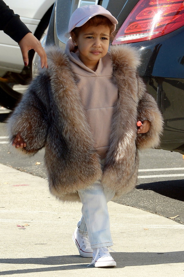 Kourtney Kardashian z dzie?mi i North West
