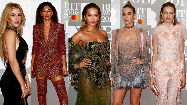 Brit Awards 2017, stylówki, main topic