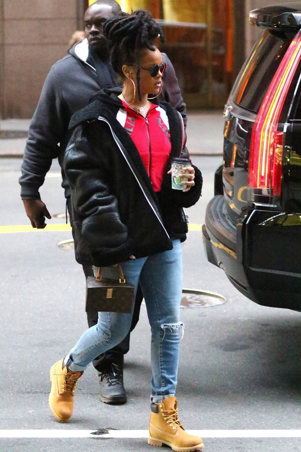 Rihanna w dredach