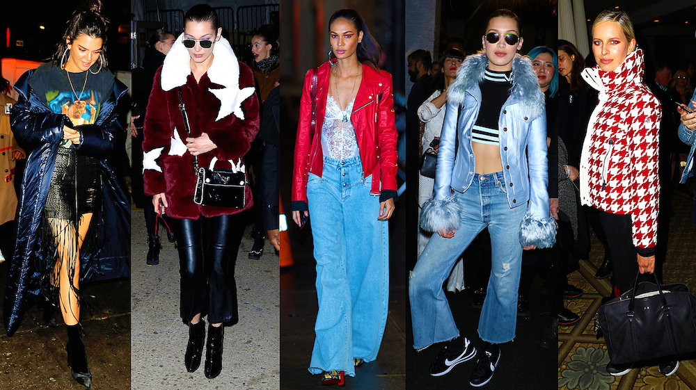 Street Style modelki nowojorski Tydzień Mody- MAIN TOPIC