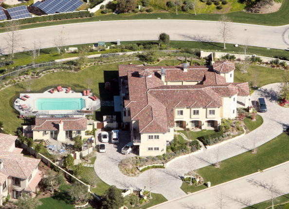 BuzzFoto Aerial Views Of Celebrity Homes - February 2009