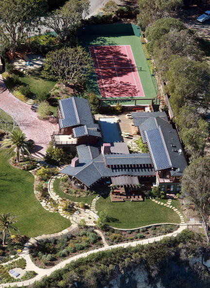 BuzzFoto Aerial Views Of Celebrity Homes - February 2009