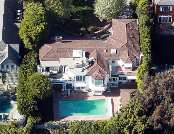 BuzzFoto Aerial Views Of Celebrity Homes - February 2009