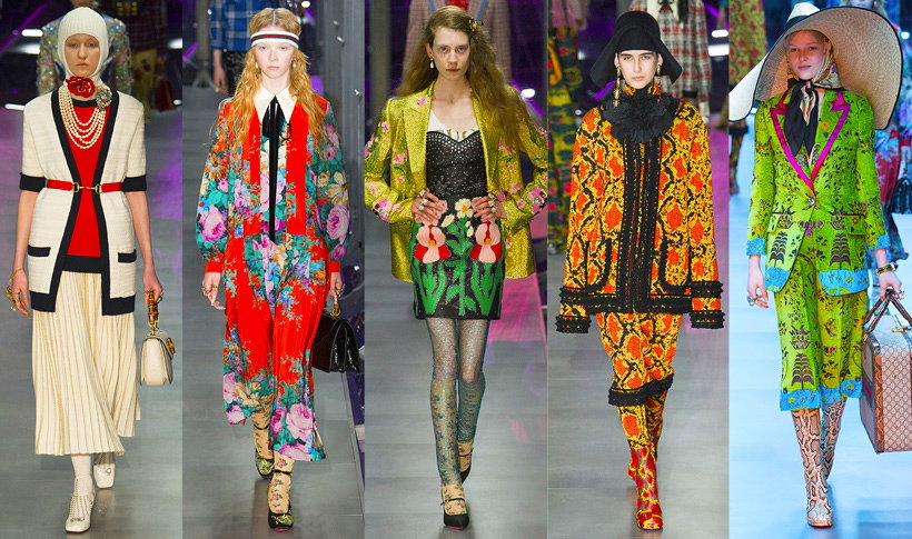 Pokaz kolekcji domu mody Gucci na jesień/zimę 2017