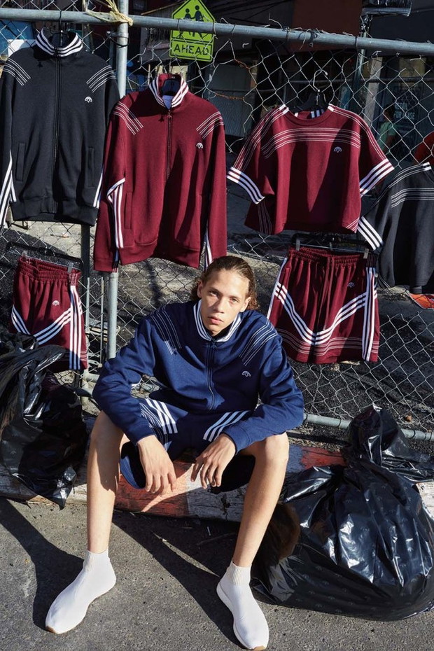 A look from Adidas Originals by Alexander Wang.