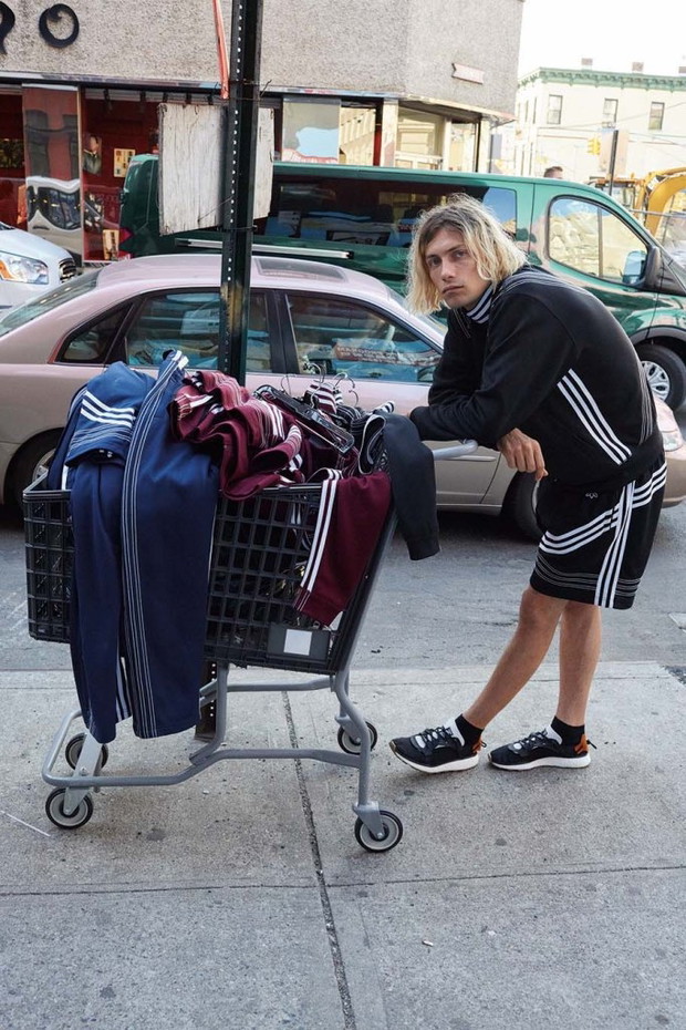 A look from Adidas Originals by Alexander Wang.