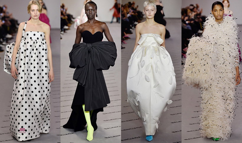 Balenciaga pokaz na jesień/zimę 2017