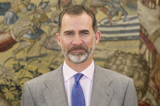 King Felipe Of Spain Attend Audiences At Zarzuela Palace