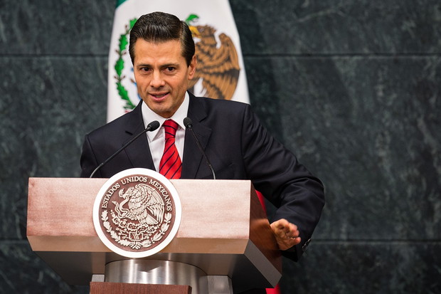 Mexican President Enrique Pena Nieto