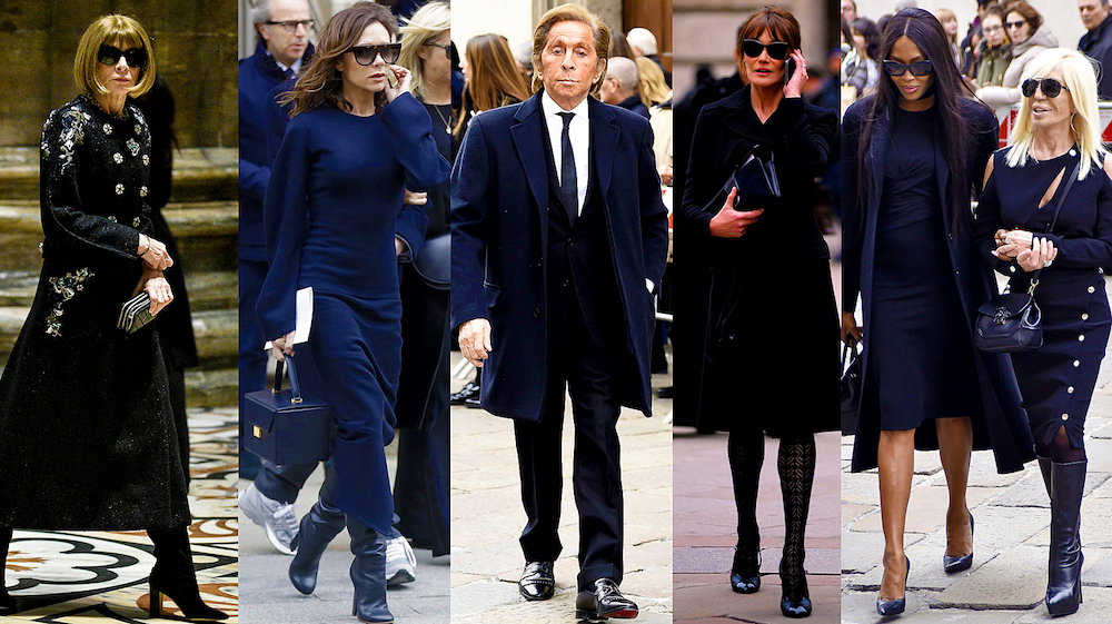 Pogrzeb redaktor naczelnej włoskiego „Vogue’a”, Franca Sozzani- MAIN TOPIC