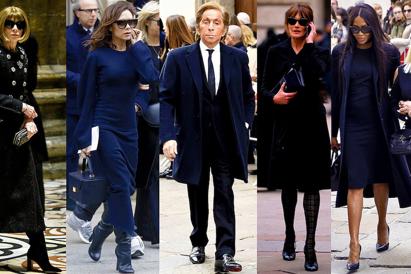 Pogrzeb redaktor naczelnej włoskiego „Vogue’a”, Franca Sozzani- MAIN TOPIC