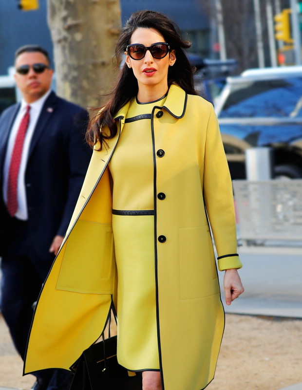 Amal Clooney przemawia w siedzibie ONZ