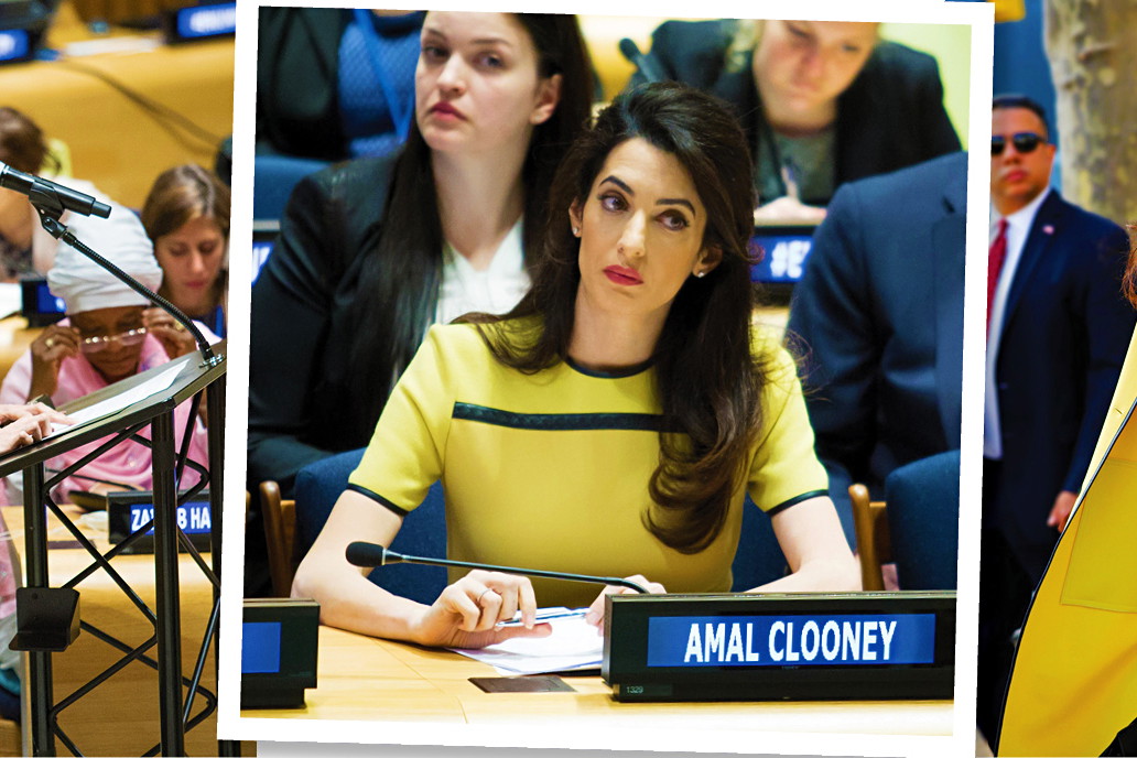 George Clooney, Amal Clooney, Amal Clooney w ciąży