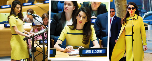 George Clooney, Amal Clooney, Amal Clooney w ciąży