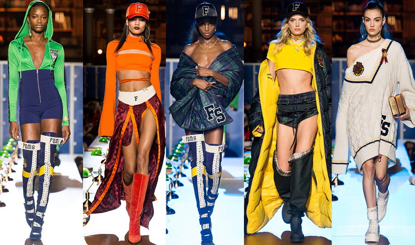 Pokaz kolekcji Rihanny Fenty x Puma na jesień i zimę 2017