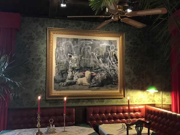 "The Walled Off Hotel" by Banksy