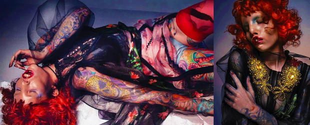 Caitin Stickels dla V Magazine