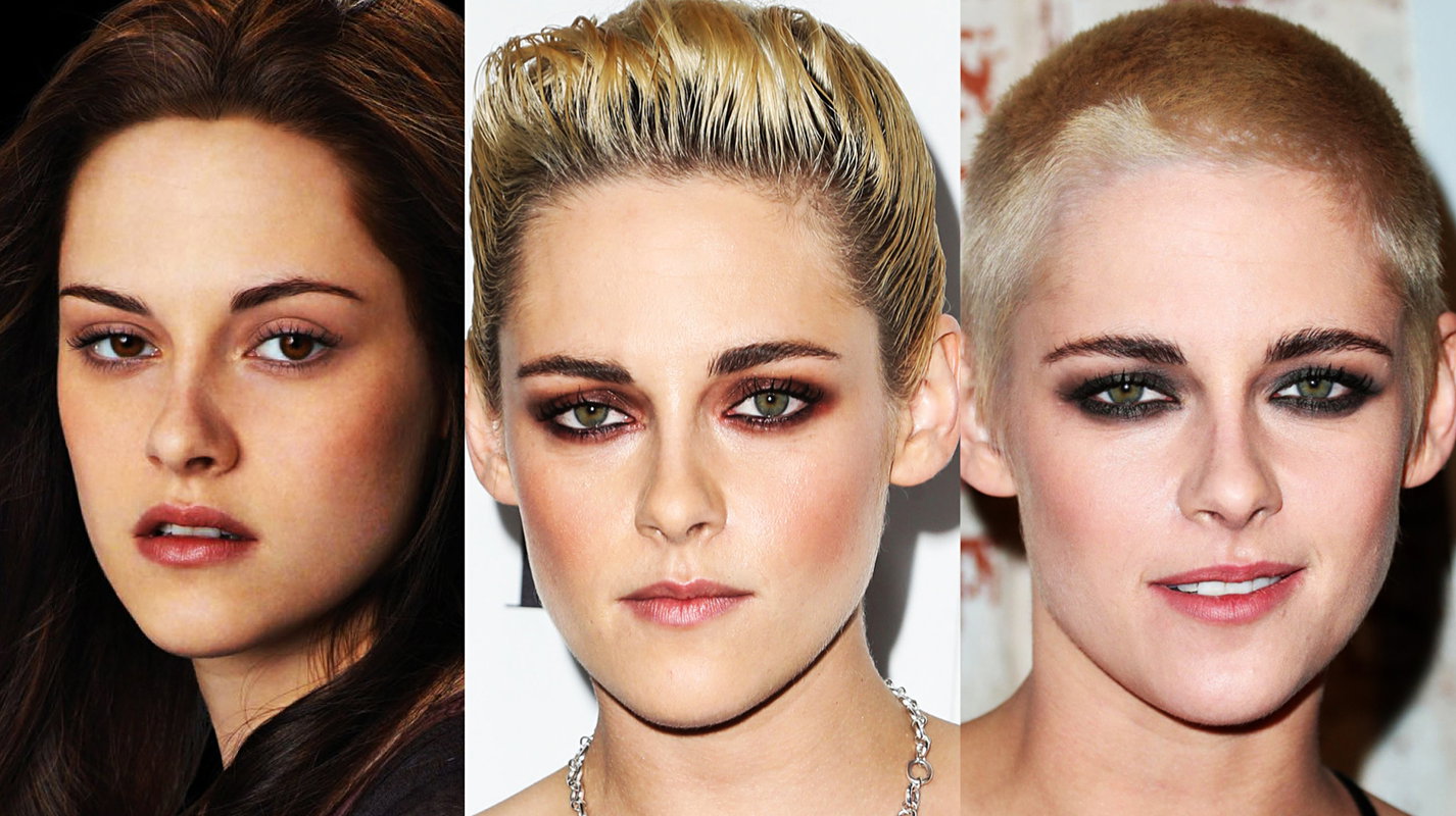 Kristen Stewart, metamorfoza Kristen Stewart, fryzury Kristen Stewart
