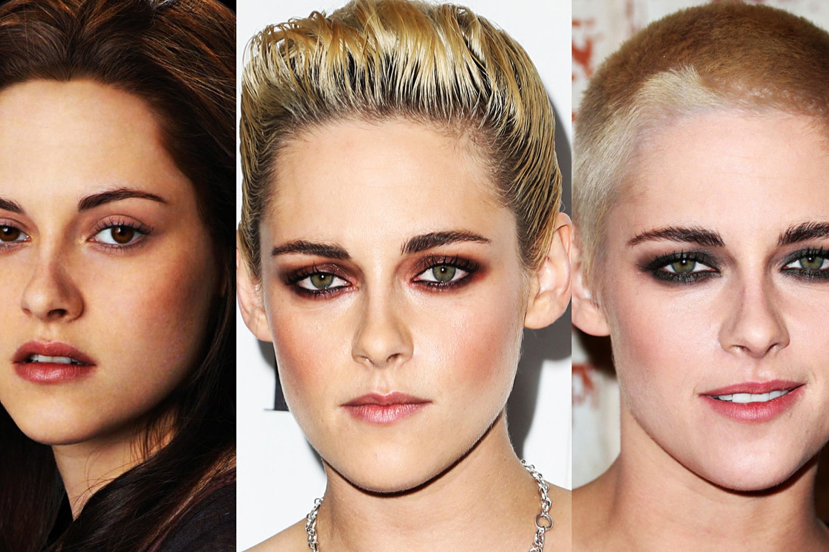 Kristen Stewart, metamorfoza Kristen Stewart, fryzury Kristen Stewart