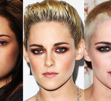 Kristen Stewart, metamorfoza Kristen Stewart, fryzury Kristen Stewart