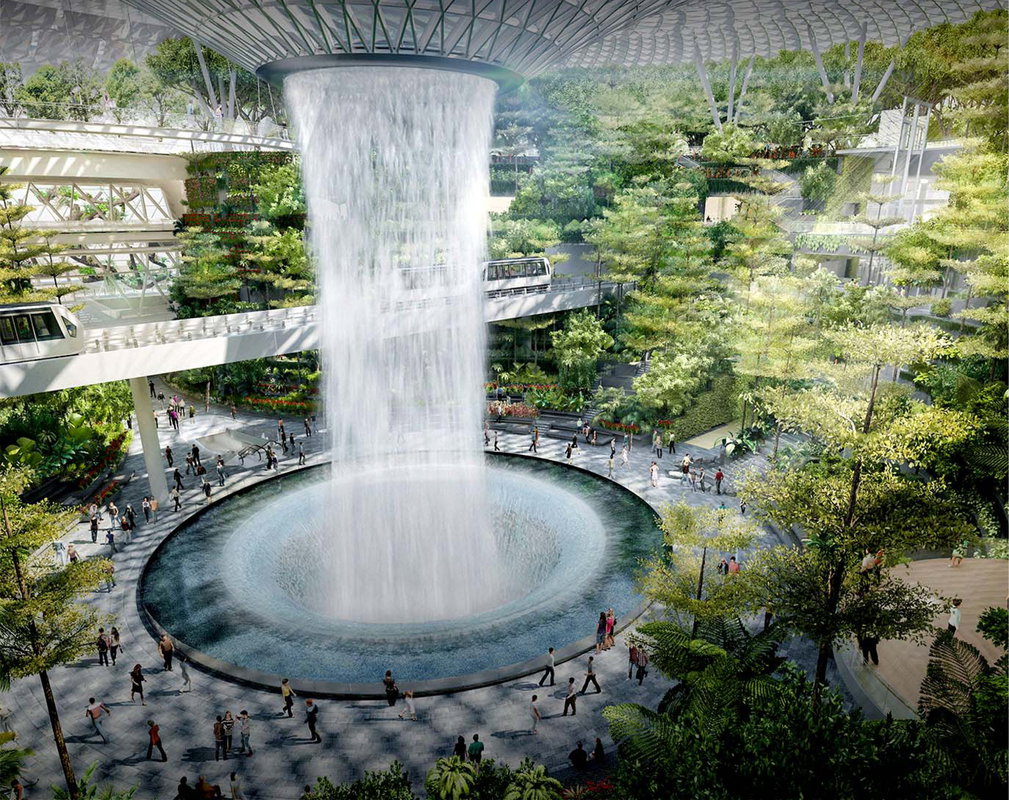 lotnisko Changi w Singapurze