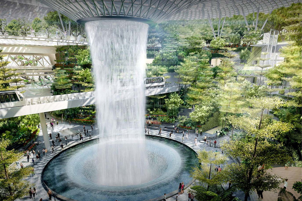 lotnisko Changi w Singapurze