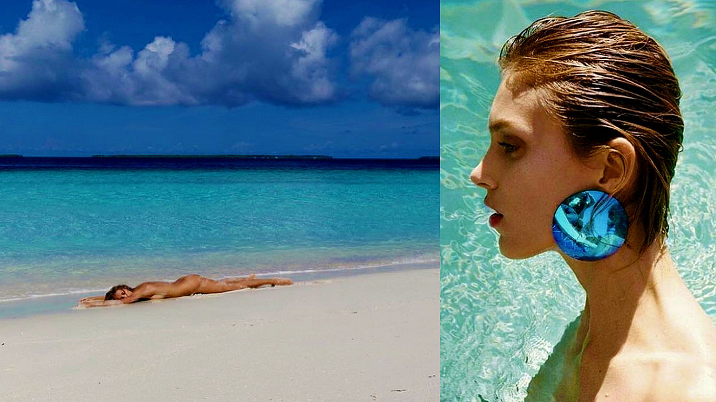 Anja Rubik Malediwy