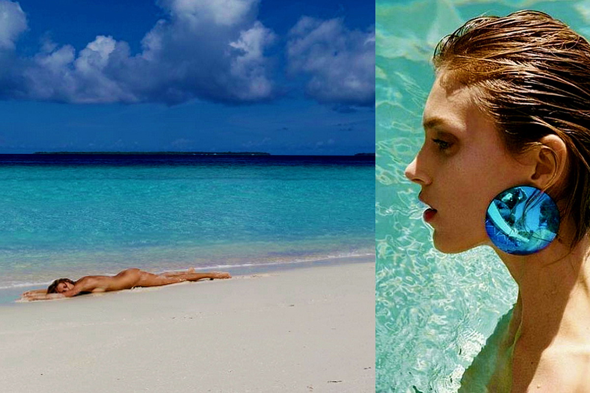 Anja Rubik Malediwy