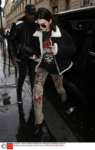 Kendall Jenner out and about, Paris, France - 05 Mar 2017