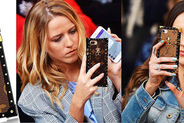 Luksusowe etui na telefon Louis Vuitton, Jessica Mercedes, Marina Łuczenko-Szczęsna