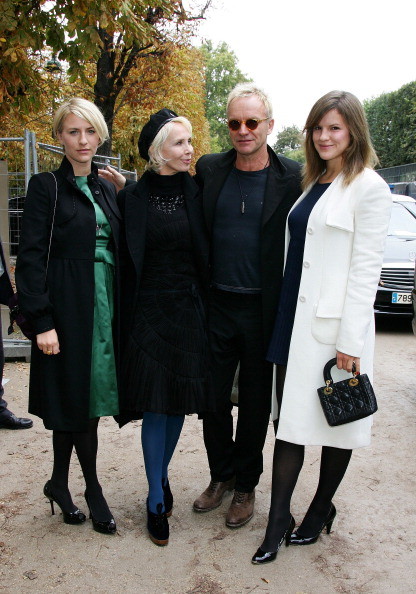 Celebrities at Dior Ready to wear Spring-Summer 2008 Fashion Show In Paris, France On October 01, 2007.