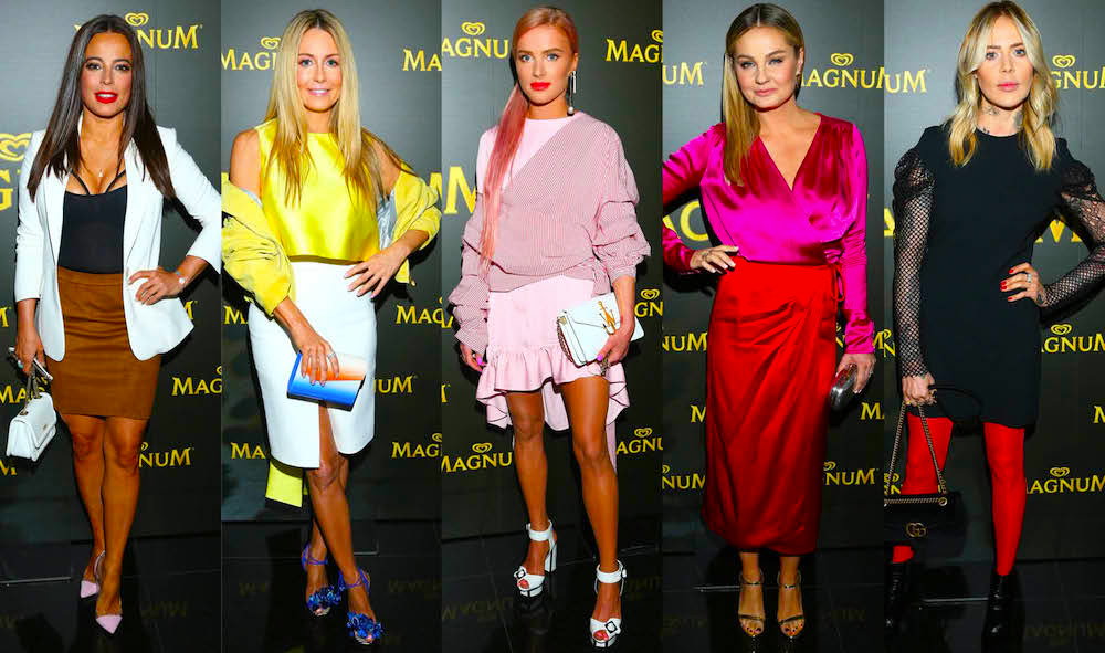 Gwiazdy na pokazie La Mania/Magnum